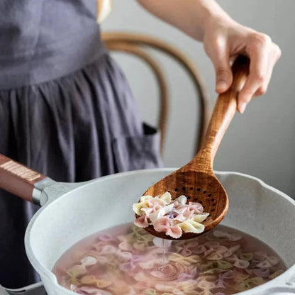 Leckora Küchenset aus Natürlichem Teak Holz