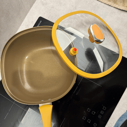 Leckora Titan-Antihaftpfanne 30 cm mit Deckel