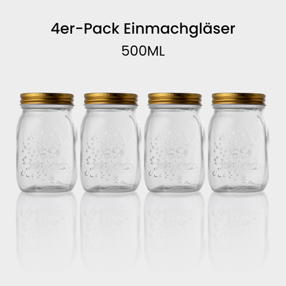 Leckora Luxus-Einmachgläser