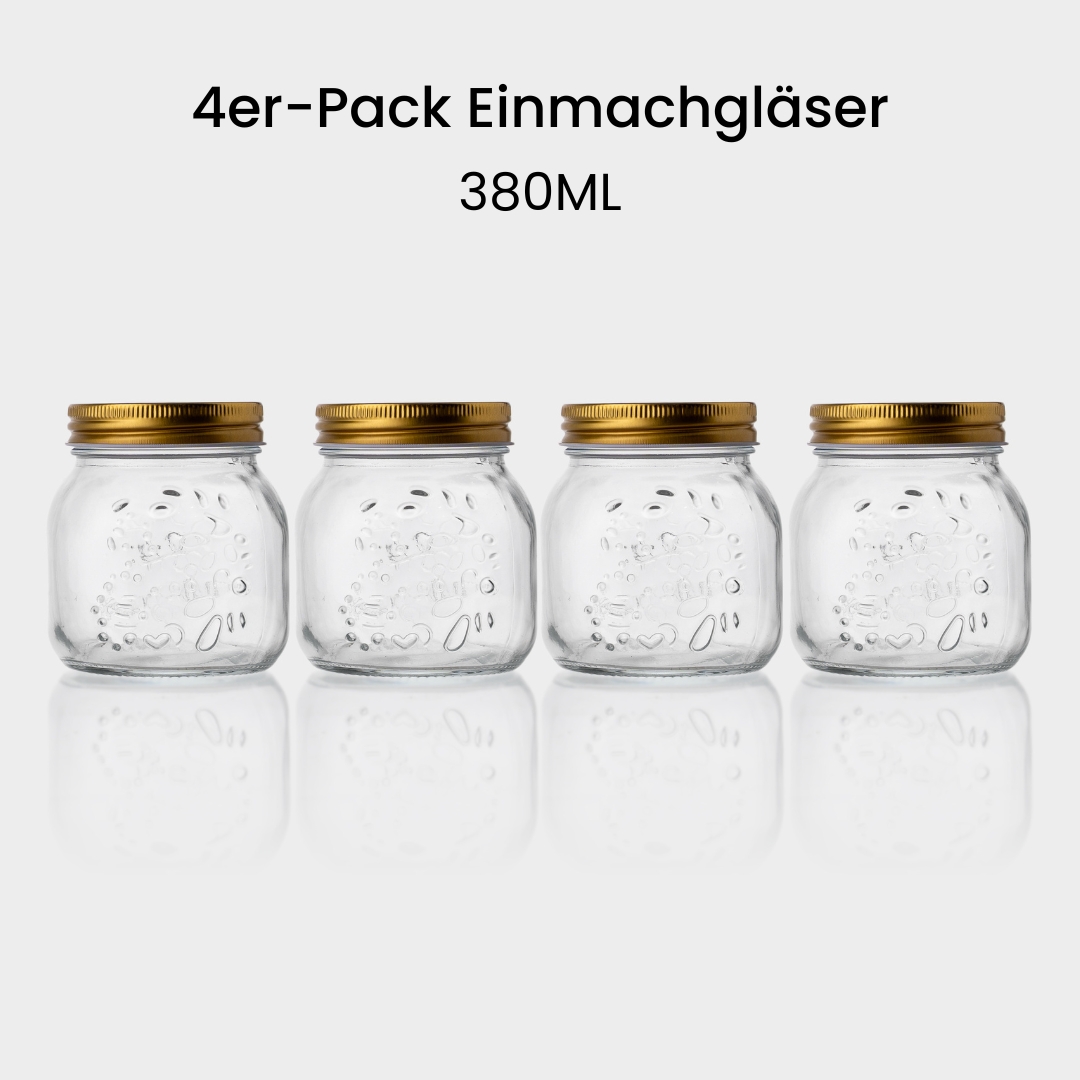 Leckora Luxus-Einmachgläser