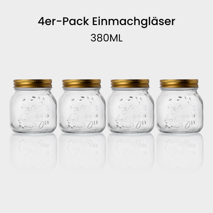 Leckora Luxus-Einmachgläser