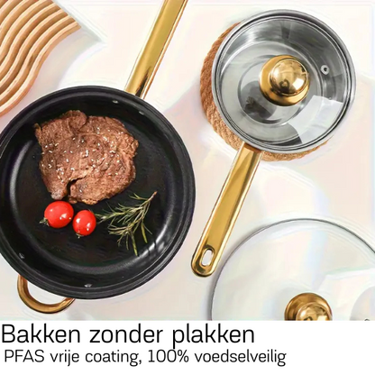 Leckora - 12-teilige Pfannenset