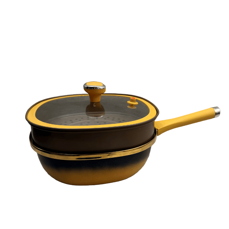 Leckora Titan-Antihaftpfanne 30 cm mit Deckel