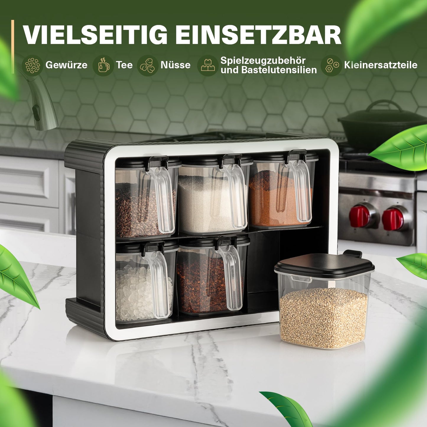 Leckora Block 6er Set