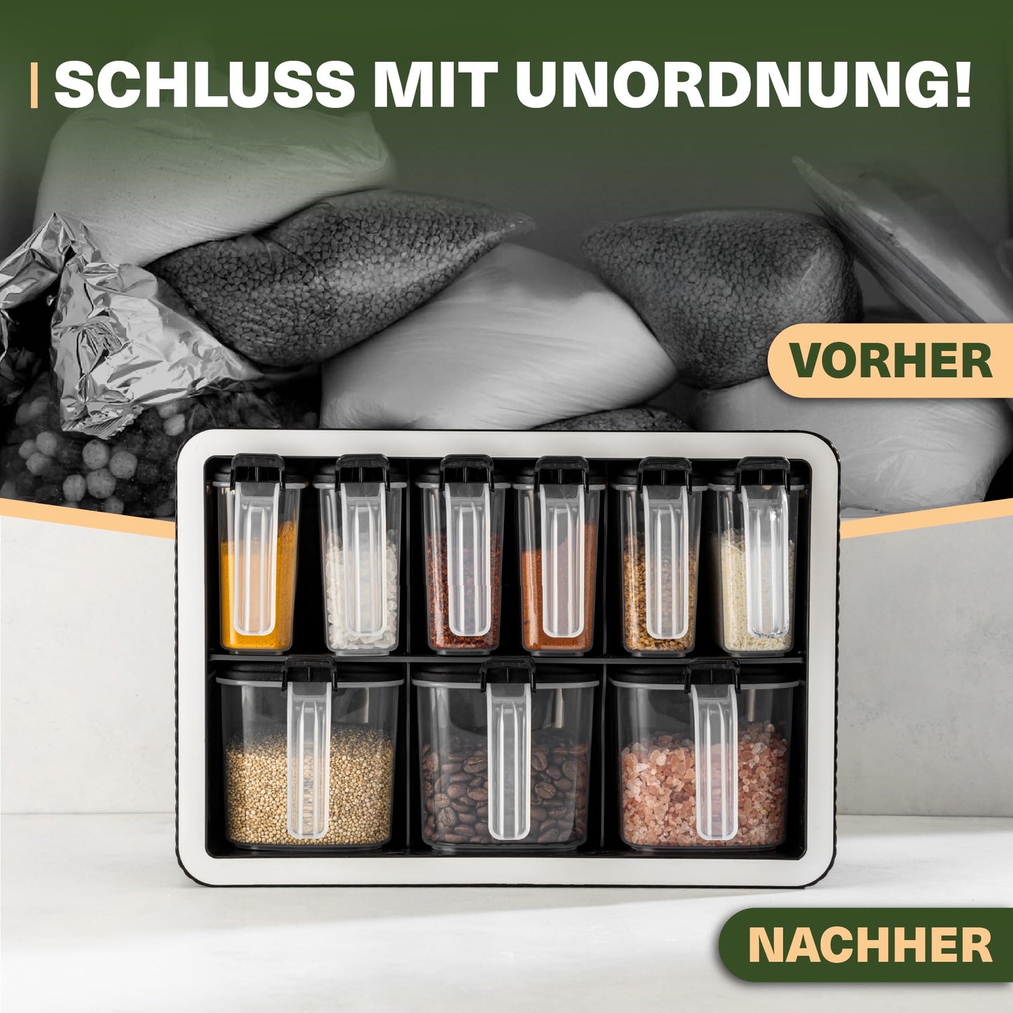 Leckora Block 9er Set