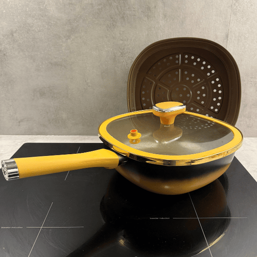 Einzelner Dampfkorb Leckora