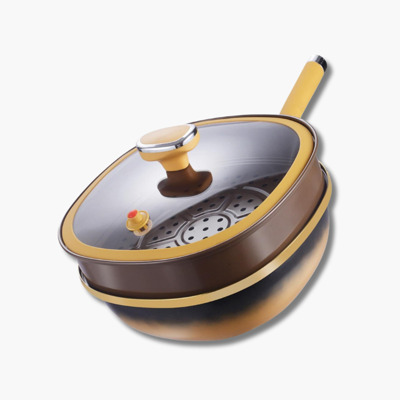 Leckora Titan-Antihaftpfanne 30 cm mit Deckel