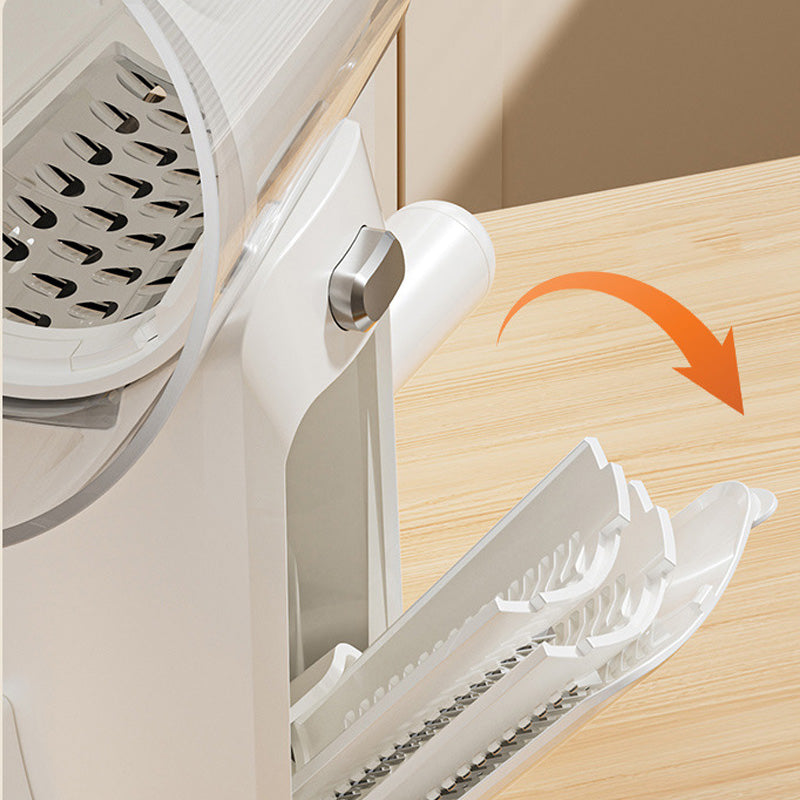 Multifunktionaler Gemüseschneider mit Kurbel